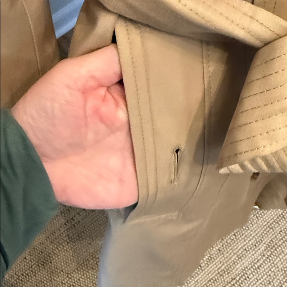 London Fog Collection Trench Coat Size XL - Picture 7 of 16